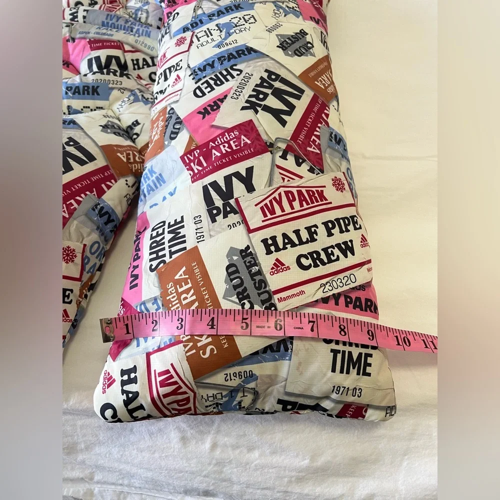 Adidas x Ivy Park | Quilted Puffer Print Logo Scarf | Contemporary OS NWT